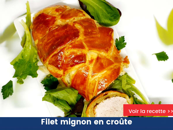 Filet mignon en croûte
